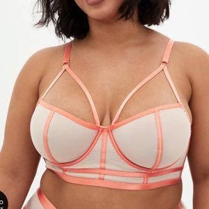 NWT STRAPPY UNDERWIRE LONGLINE BRALETTE
